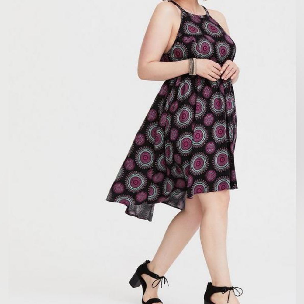 Torrid Medallion Print Dress